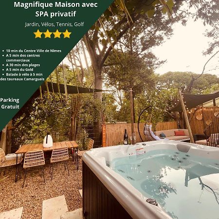 Maison Dans Les Arbres, Spa, Tennis, Parking Ним Экстерьер фото