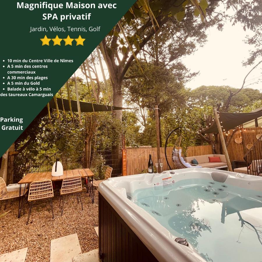 Maison Dans Les Arbres, Spa, Tennis, Parking Ним Экстерьер фото